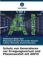 Schutz von Generatoren vor Erregungsverlust und Phasenausfall mit ANFIS af Mohamed Abdel Aziz