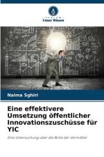 Eine effektivere Umsetzung öffentlicher Innovationszuschüsse für YIC af Naima Sghiri