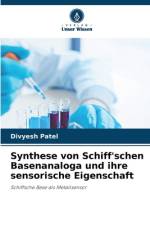Synthese von Schiff'schen Basenanaloga und ihre sensorische Eigenschaft af Divyesh Patel