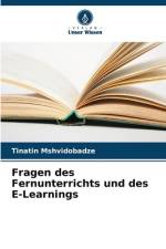 Fragen des Fernunterrichts und des E-Learnings af Tinatin Mshvidobadze