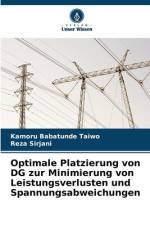 Optimale Platzierung von DG zur Minimierung von Leistungsverlusten und Spannungsabweichungen af Kamoru Babatunde Taiwo