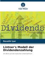 Lintner's Modell der Dividendenzahlung af Revathi Iyer