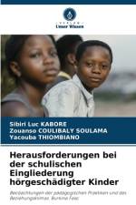 Herausforderungen bei der schulischen Eingliederung hörgeschädigter Kinder af Sibiri Luc Kaboré