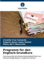 Programm für den Englisch-Grundkurs af Lisvette Cruz Camacho