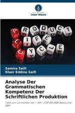 Analyse Der Grammatischen Kompetenz Der Schriftlichen Produktion af Samira Saifi