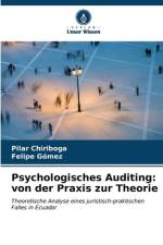 Psychologisches Auditing: von der Praxis zur Theorie af Pilar Chiriboga