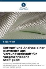 Entwurf und Analyse einer Blattfeder aus Verbundwerkstoff für vorgeschriebene Steifigkeit af Sagar Patil