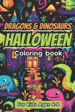 Dragons & Dinosaurs Halloween Coloring Book af Scott McClymonds