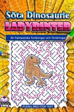 Söta dinosaurielabyrinter för fantastiska tonåringar och tonåringar af Edward Afrifa Manu