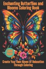 Enchanting Butterflies and Blooms Coloring Book af Ranchesca Design