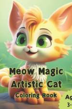 Meow Magic Artistic Cat - Unlock Creative Adventures in Coloring