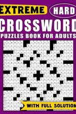 Extreme Hard Crossword Puzzles Book For Adults af Robyn Publisher