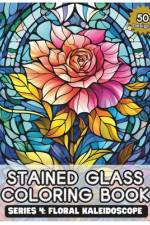 Stained glass coloring book series 4 af Tama Kumo
