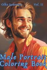 Male Portrait Coloring Book Vol. 2 af Olha Sydorova