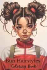 Bun Hairstyles Coloring Book af Positive Elements Designs