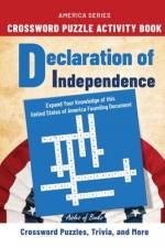 Declaration of Independence Crossword Puzzle Activity Book