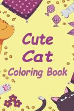 Cute Cat Coloring Book af Oussama Zinaoui