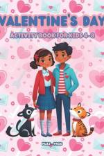 Valentine's Day Activity Book For Kids Ages 4 - 8 af Puzz - Prod