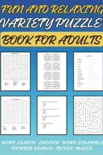 Fun and Relaxing Variety Puzzle Book for Adults af Mykim Publishing