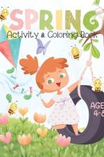 Spring Activity & Coloring Book af Angelface Press