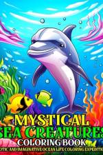 Mystical Sea Creatures Coloring Book af Janice McQueen