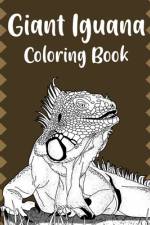 Giant Iguana Coloring Book af Paperland