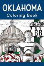 Oklahoma Coloring Book af Paperland