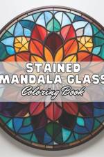 Stained Mandala Glass Coloring Book af Polly Von