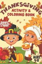 Thanksgiving Activity & Coloring Book af Angelface Press