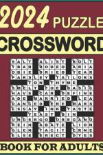 2024 Crossword Puzzle Book For Adults af Mark Carr
