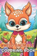 Wild Animals Coloring Book for Kids af Nico Becker