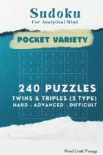 Sudoku for Analytical Mind (Pocket Size) Hard to Difficult Levels for Adults & Seniors af Uday C S