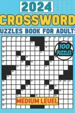 2024 Crossword Puzzles Book For Adults (Medium Level) af Emmanuel Colyer