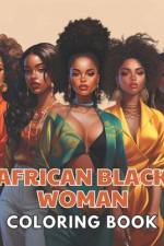 African Black Woman Coloring Book af Nathan Carter