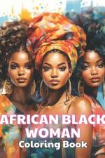 African Black Woman Coloring Book af Jeremy Breitenberg