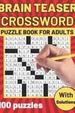 Brain Teaser Crossword Puzzle Book for Adults af Exonik Studio