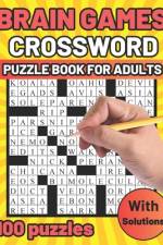 Brain Games Crossword Puzzle Book for Adults af Exonik Studio