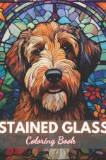 Stained Glass Dog Coloring Book af Ardella Turner