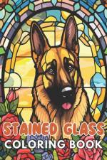 Stained Glass Dog Coloring Book af Ibrahim McDermott