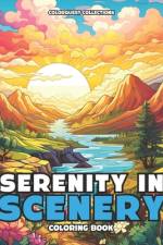 Serenity in Scenery Coloring Book af Hey Sup Bye Publishing