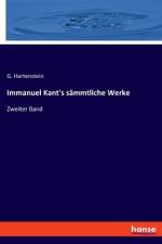 Immanuel Kant's sämmtliche Werke af G. Hartenstein