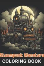 Steampunk Monsters Coloring Book af Erwin Greenholt
