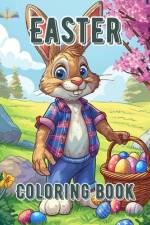 Easter coloring book for kids of all ages toddlers preschoolers af Funtown Creations