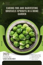 Caring for and harvesting Brussels sprouts in a home garden af Van Doichev