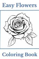 Easy Flowers Coloring Book af Frank Walsh