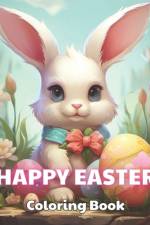 Happy Easter Coloring Book for Kids af Nash Coopler