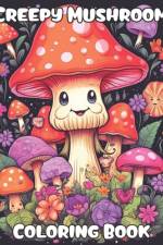 Creepy Mushroom Coloring book af Mezzo Zentangle Designs