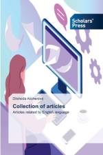 Collection of articles af Dilshoda Alisherova