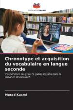 Chronotype et acquisition du vocabulaire en langue seconde af Morad Kasmi