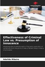 Effectiveness of Criminal Law vs. Presumption of Innocence af Adeildo Ribeiro